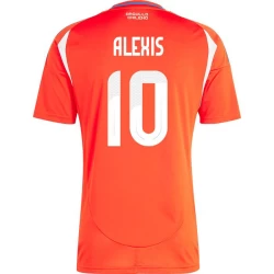 Alexis Sánchez #10 Chile Fußballtrikots Copa America 2024 Heimtrikot Herren